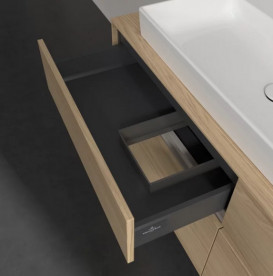 Тумба під раковину Villeroy & Boch Collaro 140х50 см ДСП північний дуб C08900VJ