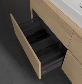 Тумба під раковину Villeroy & Boch Collaro 140х50 см ДСП північний дуб C08900VJ