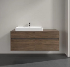 Тумба під раковину Villeroy & Boch Collaro 140х50 см ДСП дуб аризона C08900VH