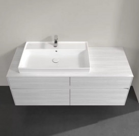 Тумба под раковину Villeroy & Boch Collaro 140х50 см ДСП белое дерево C08900E8