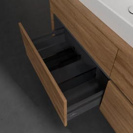 Тумба под раковину Villeroy & Boch Collaro 140х50 см ДСП дуб канзас C08900RH