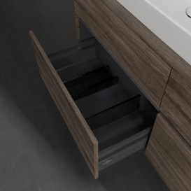 Тумба под раковину Villeroy & Boch Collaro 140х50 см ДСП каменный дуб C08900RK