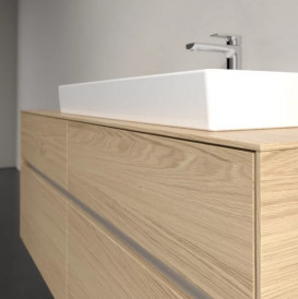 Тумба под раковину Villeroy & Boch Collaro 140х50 см ДСП северный дуб C09000VJ