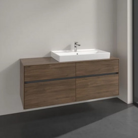 Тумба под раковину Villeroy & Boch Collaro 140х50 см ДСП дуб аризона C09000VH