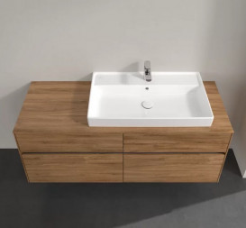 Тумба под раковину Villeroy & Boch Collaro 140х50 см ДСП дуб канзас C09000RH