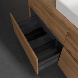 Тумба под раковину Villeroy & Boch Collaro 140х50 см ДСП дуб канзас C09000RH