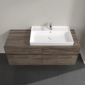 Тумба под раковину Villeroy & Boch Collaro 140х50 см ДСП каменный дуб C09000RK
