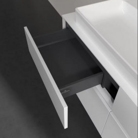 Тумба под раковину Villeroy & Boch Collaro 120х50 см МДФ глянцевый белый C09100DH