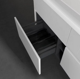 Тумба под раковину Villeroy & Boch Collaro 120х50 см ДСП белый матовый C09100MS