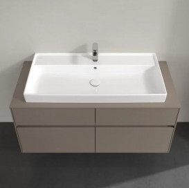 Тумба под раковину Villeroy & Boch Collaro 120х50 см ДСП трюфель серый C09100VG