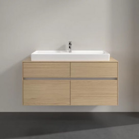 Тумба під раковину Villeroy&Boch Collaro 120х50 см ДСП північний дуб C09100VJ