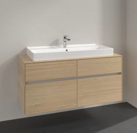 Тумба під раковину Villeroy&Boch Collaro 120х50 см ДСП північний дуб C09100VJ