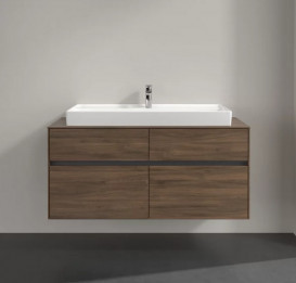 Тумба под раковину Villeroy & Boch Collaro 120х50 см ДСП дуб аризона C09100VH