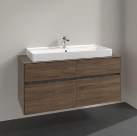 Тумба под раковину Villeroy & Boch Collaro 120х50 см ДСП дуб аризона C09100VH