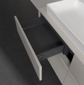 Тумба під раковину Villeroy&Boch Collaro 120х50 см ДСП м'який сірий C09100VK