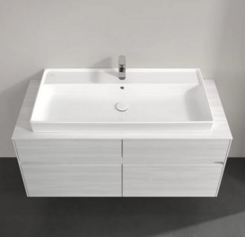 Тумба под раковину Villeroy & Boch Collaro 120х50 см ДСП белое дерево C09100E8