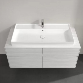 Тумба под раковину Villeroy & Boch Collaro 120х50 см ДСП белое дерево C09100E8