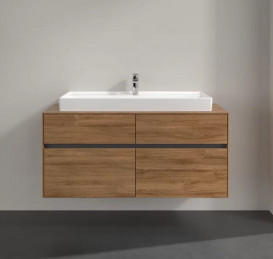Тумба под раковину Villeroy & Boch Collaro 120х50 см ДСП дуб канзас C09100RH