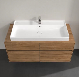 Тумба под раковину Villeroy & Boch Collaro 120х50 см ДСП дуб канзас C09100RH