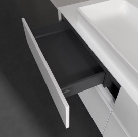 Тумба под раковину Villeroy & Boch Collaro 140х50 см ДСП белый матовый C09200MS