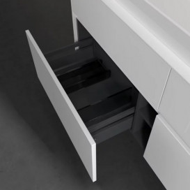 Тумба под раковину Villeroy & Boch Collaro 140х50 см ДСП белый матовый C09200MS