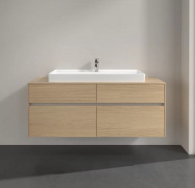 Тумба под раковину Villeroy & Boch Collaro 140х50 см ДСП северный дуб C09200VJ