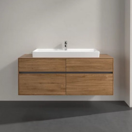 Тумба под раковину Villeroy & Boch Collaro 140х50 см ДСП дуб канзас C09200RH