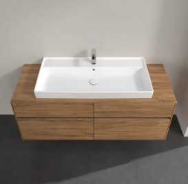 Тумба под раковину Villeroy & Boch Collaro 140х50 см ДСП дуб канзас C09200RH