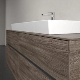 Тумба под раковину Villeroy & Boch Collaro 140х50 см ДСП каменный дуб C09200RK