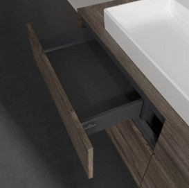 Тумба под раковину Villeroy & Boch Collaro 140х50 см ДСП каменный дуб C09200RK