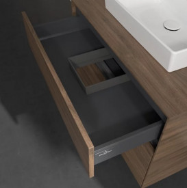 Тумба під раковину Villeroy & Boch Collaro 80х50 см із підсвічуванням ДСП дуб аризона C069B0VH