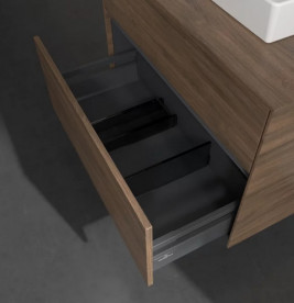 Тумба під раковину Villeroy & Boch Collaro 80х50 см із підсвічуванням ДСП дуб аризона C069B0VH