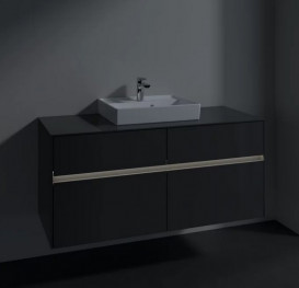 Тумба под раковину Villeroy & Boch Collaro 120х50 см с подсветкой МДФ глянцевый серый C070B0FP