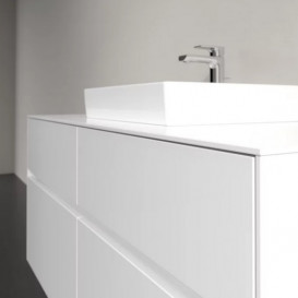 Тумба под раковину Villeroy & Boch Collaro 120х50 см с подсветкой ДСП матовый белый C070B0MS