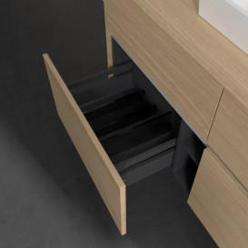 Тумба під раковину Villeroy & Boch Collaro 120х50 см із підсвічуванням ДСП північний дуб C070B0VJ