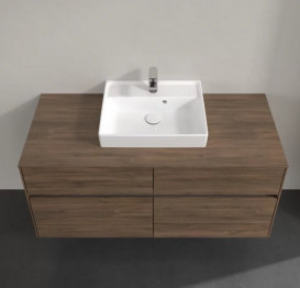 Тумба под раковину Villeroy & Boch Collaro 120х50 см с подсветкой ДСП дуб аризона C070B0VH