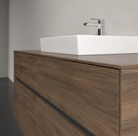 Тумба под раковину Villeroy & Boch Collaro 120х50 см с подсветкой ДСП дуб аризона C070B0VH