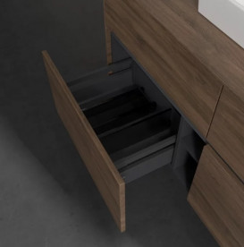 Тумба под раковину Villeroy & Boch Collaro 120х50 см с подсветкой ДСП дуб аризона C070B0VH