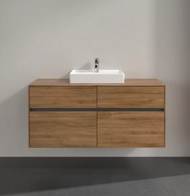 Тумба под раковину Villeroy & Boch Collaro 120х50 см с подсветкой ДСП дуб канзас C070B0RH