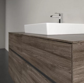 Тумба под раковину Villeroy & Boch Collaro 120х50 см с подсветкой ДСП каменный дуб C070B0RK