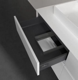 Тумба под раковину Villeroy & Boch Collaro 120х50 см с подсветкой МДФ глянцевый белый C071B0DH