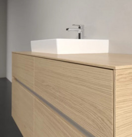 Тумба под раковину Villeroy & Boch Collaro 120х50 см с подсветкой ДСП северный дуб C071B0VJ