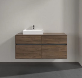 Тумба під раковину Villeroy & Boch Collaro 120х50 см із підсвічуванням ДСП дуб аризона C071B0VH