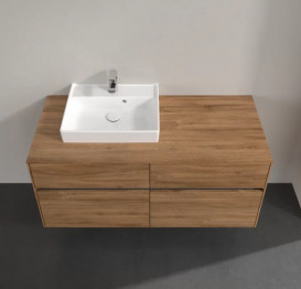 Тумба под раковину Villeroy & Boch Collaro 120х50 см с подсветкой ДСП дуб канзас C071B0RH