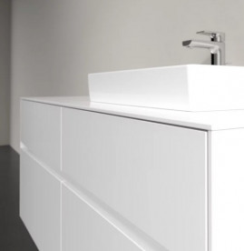 Тумба под раковину Villeroy & Boch Collaro 120х50 см с подсветкой МДФ глянцевый белый C072B0DH