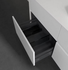 Тумба под раковину Villeroy & Boch Collaro 120х50 см с подсветкой ДСП матовый белый C072B0MS