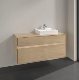 Тумба под раковину Villeroy & Boch Collaro 120х50 см с подсветкой ДСП северный дуб C072B0VJ