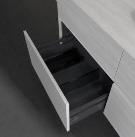 Тумба под раковину Villeroy & Boch Collaro 120х50 см с подсветкой ДСП белое дерево C072B0E8