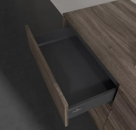 Тумба под раковину Villeroy & Boch Collaro 120х50 см с подсветкой ДСП каменный дуб C072B0RK