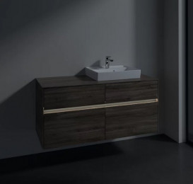 Тумба под раковину Villeroy & Boch Collaro 120х50 см с подсветкой ДСП каменный дуб C072B0RK